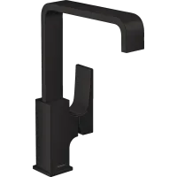 Змішувач для умивальника HANSGROHE METROPOL 32511670, чорний