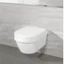 Унітаз підвісний круговий змив VILLEROY & BOCH ARCHITECTURA 4694HR01, Directflush без обідка, з кришкою Soft Closing, білий