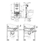Інсталяція для унітаза GROHE RAPID SL 39596000