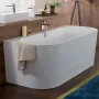 Комплект підключення води до злив-переливу для ванни VILLEROY & BOCH ACCESSORIES UPCON0136, хром