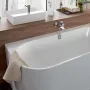 Комплект підключення води до злив-переливу для ванни VILLEROY & BOCH ACCESSORIES UPCON0136, хром