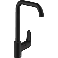 Змішувач для кухні HANSGROHE FOCUS 31820670, чорний