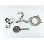 Змішувач для душу RJ TAP RBSS200-5, сріблястий