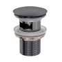 Донний клапан IMPRESE BRENTA ZMK091908500, графіт глянсовий