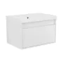 Тумба з умивальником IMPRESE LABE f3204W, білий