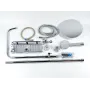 Душова система без змішувача RJ RS 4011СS, хром
