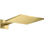 Верхній душ 300/300 1jet AXOR SHOWER SOLUTIONS 35314990, з тримачем, золото