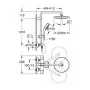 Душова система з термостатом GROHE NEW TEMPESTA COSMOPOLITAN 26670000