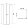 Душова кабіна RJ VELUM 80x80 80RZ082