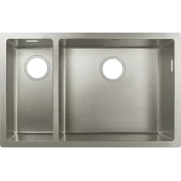 Мийка для кухні HANSGROHE S71 43429800, нержавіюча сталь