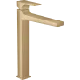 Змішувач для раковини зі зливним клапаном HANSGROHE METROPOL 32512140, бронза сатин
