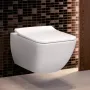 Унітаз підвісний VILLEROY & BOCH VENTICELLO 4611R0RW, CeramicPlus DirectFlush, білий