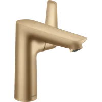 Змішувач для раковини зі зливним гарнітуром HANSGROHE TALIS E 71754140, бронза сатин