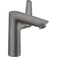 Змішувач для раковини зі зливним гарнітуром HANSGROHE TALIS E 71754340, чорний матовий хром