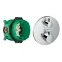 Душова система з термостатом прихованого монтажу HANSGROHE ECOSTAT S 15758000+01800180