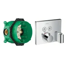 Змішувач прихованого монтажу HANSGROHE SHOWER SELECT 15765000+01800180