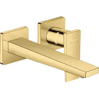 Змішувач для раковини настінний HANSGROHE METROPOL 32526990, золото глянсовий