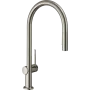 Змішувач для кухонної мийки з висувним душем HANSGROHE TALIS M54 72801800, нержавіюча сталь