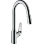 Змішувач для кухонної мийки з висувним душем HANSGROHE FOCUS M42 71820000