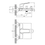 Набір змішувачів IMPRESE KIT kit300901