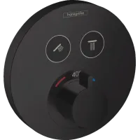 Термостат прихованого монтажу HANSGROHE SHOWERSELECT S 15743670, чорний