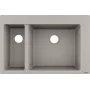 Мийка для кухні HANSGROHE S51 43315380, сірий матовий