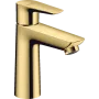 Змішувач для раковини зі зливним гарнітуром HANSGROHE TALIS E 71713990, золото глянсовий