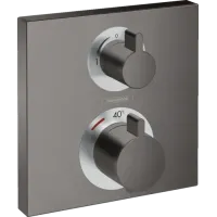 Термостат для душу HANSGROHE ECOSTAT 15714340, чорний матовий хром