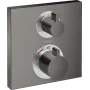 Термостат для душу HANSGROHE ECOSTAT 15714340, чорний матовий хром