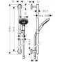 Душовий набір HANSGROHE RAINDANCE SELECT 26323000