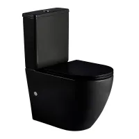 Унітаз підлоговий IMPRESE LESNA i11507 black, чорний