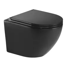 Унітаз підвісний IMPRESE LESNA i11546 black, чорний