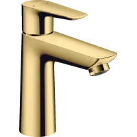 Змішувач для раковини із середнім виливом і HANSGROHE TALIS E 71712990, золото глянсовий