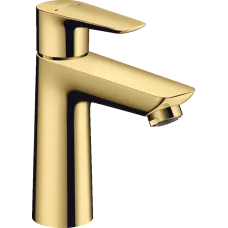 Змішувач для раковини із середнім виливом і HANSGROHE TALIS E 71712990, золото глянсовий