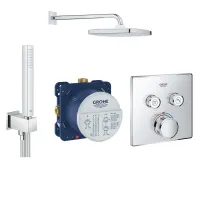 Душова система з термостатом прихованого монтажу GROHE TEMPESTA 250 26415SC1