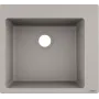 Кухонна мийка кам'яна HANSGROHE 43312380, сірий