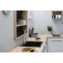 Кухонна мийка кам'яна HANSGROHE 43312170, чорний