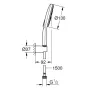 Гарнітур душовий GROHE RAINSHOWER 26581000
