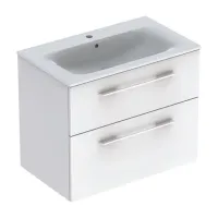 Тумба з умивальником GEBERIT SELNOVA SQUARE 501.240.00.1, білий