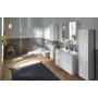 Тумба з умивальником GEBERIT SELNOVA SQUARE 501.240.00.1, білий