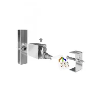 Комплект для прихованого підключення рушникосушки, квадратна труба MARIO 3.0.1000.0.WG, білий глянсовий