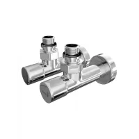 Крани кутові подовжені MARIO 4.0.0101.55.G G1/2, золото