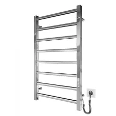 Рушникосушарка електрична з таймером-регулятором MARIO Токіо-І 2.2.1702.03.S 800х500 TR K, сталь сатин