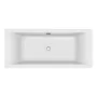 Ванна акрилова прямокутна CERSANIT LARGA S301-306, 180x80, білий