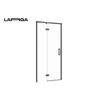 Двері душові CERSANIT LARGA S932-129, 100x195 L, чорний