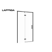 Двері душові CERSANIT LARGA S932-130, 120x195 L, чорний