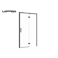 Двері душові CERSANIT LARGA S932-126, 120x195 R, чорний