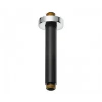 Кронштейн врехнього душа KLUDI 665158700, 150 мм, чорний матовий