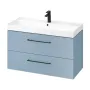 Тумба під умивальник CERSANIT LARGA S932-077, 100, блакитний