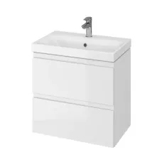 Тумба з умивальником CERSANIT MODUO UN509-042, B04 SLIM 60, білий